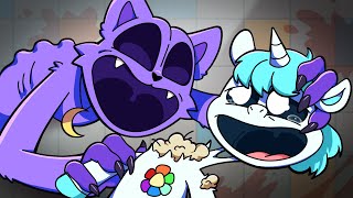 Catnap REVENGE on CRAFTYCORN - Poppy Playtime Chapter 3 BUT CUTE Daily Life Animation