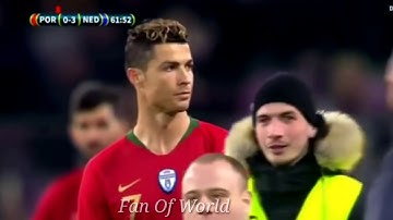 Ronaldo hugs with fan/ Ronaldo Respect to fans / Ronaldo