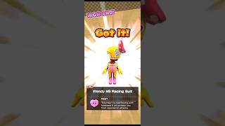 Mario Kart Tour - Vacation Tour (2023) - Unlocking Wendy Mii Racing Suit
