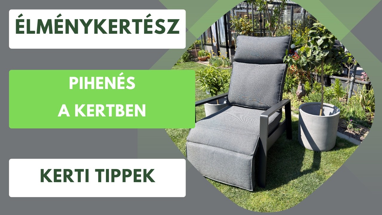 Pihenés a kertben és DIY ötletek🏡
