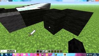 Minecraft : Iron sword made with wool screenshot 1