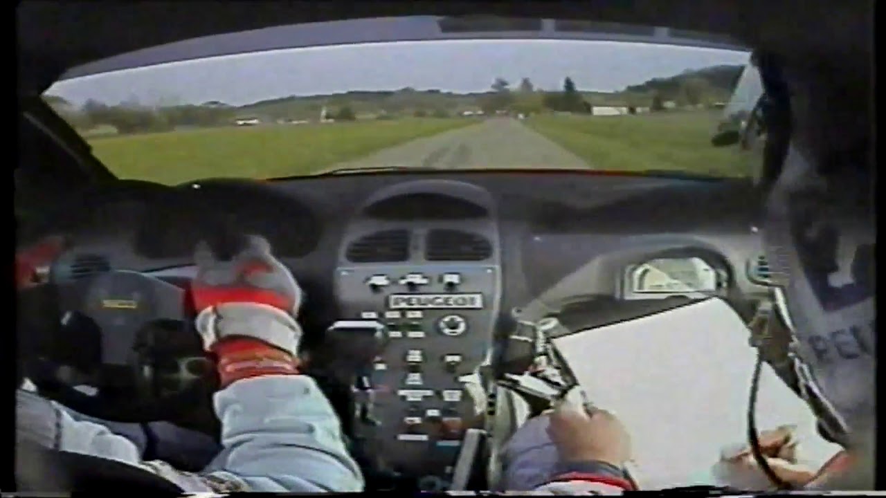 ifj.Tóth János Peugeot 206 WRC Onboard - 2001 Miskolc Rallye (SS6 Kánó-Ragály)