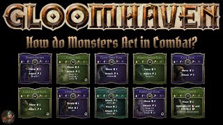 Gloomhaven -- How do Monsters Act in Combat?