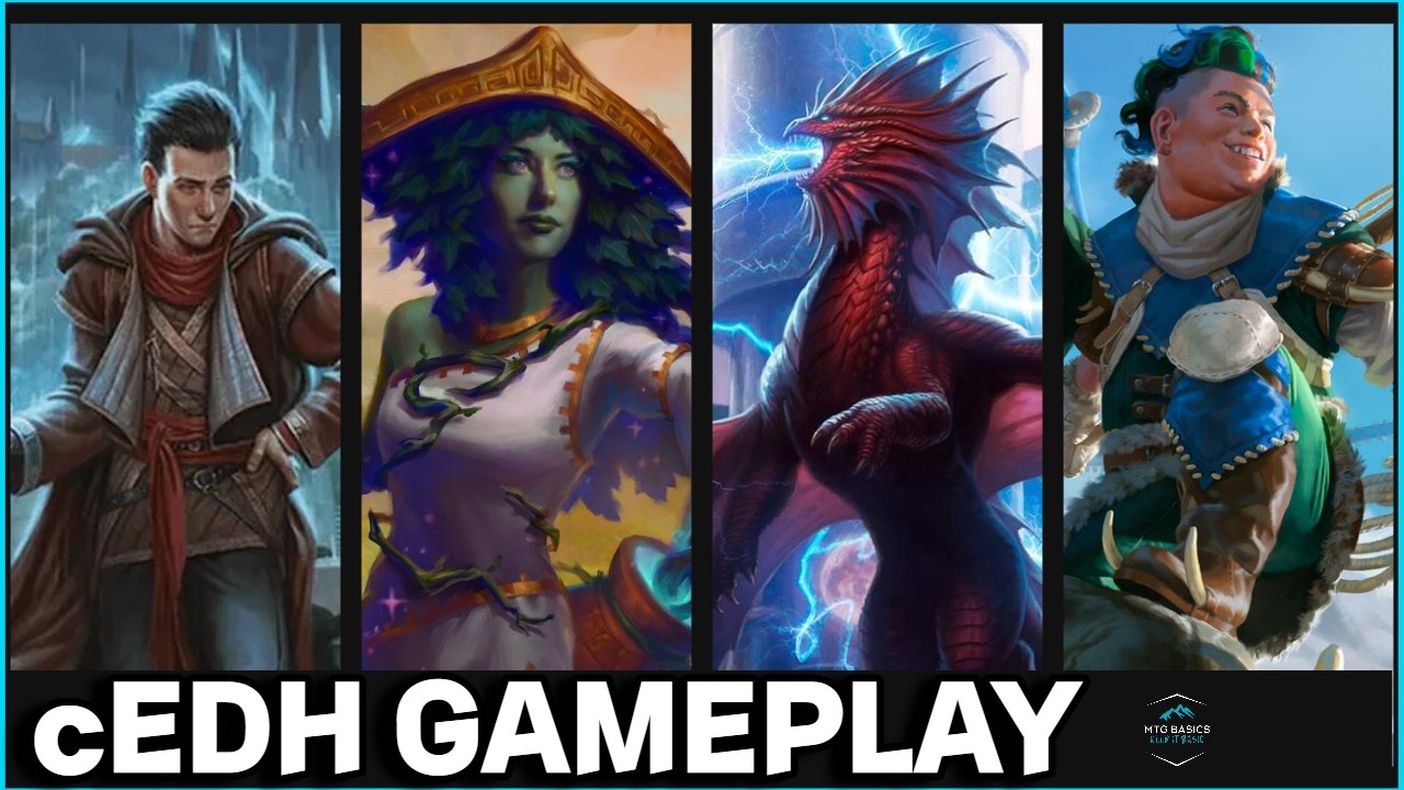 TWO GAMES - ONE VIDEO - cEDH gameplay: Ral v Sythis v Niv v Kinnan thumbnail