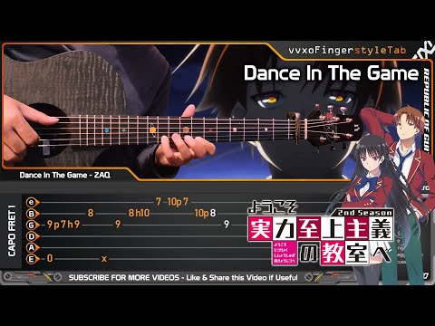 Classroom of the Elite Season 2 OP / Dance In The Game - ZAQ
