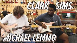 Clark Sims & Michael Lemmo | 2 Shell Pink Stratocasters