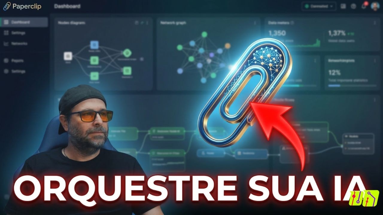 Paperclip Bot Paperclip: A Ferramenta Open-Source para Orquestrar Agentes de IA - YouTube