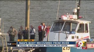 Missing man's body found in Ohio River