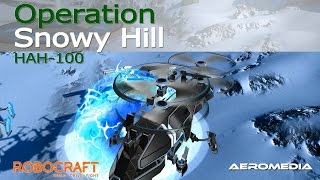 Robocraft gameplay SMG Heli HAH-100 1/27/16 Operation Snowy Hill
