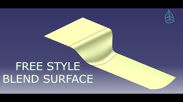 FREE STYLE BLEND SURFACE - CATIA V5 - CATIALOG