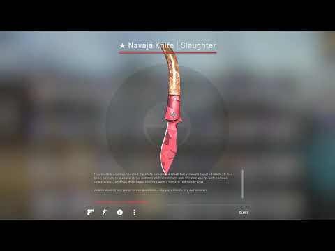 Navaja Slaughter Minimal Wear Case Opening CS:GO - YouTube