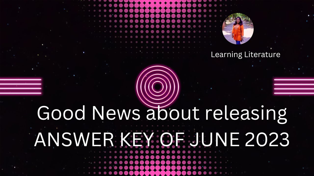 UGC NET JUNE 2023 ANSWER KEY RELEASED || NET ||JRF || SET || GATE 