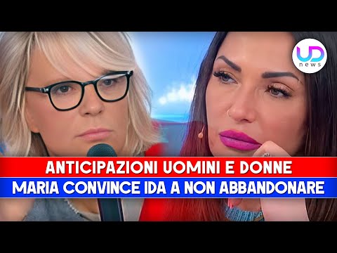 Anticipazioni Uomini e Donne: Maria De Filippi Convince Ida A Non Lasciare Il Trono!