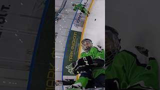 Вбил в лёд #slapshot #хоккей #hockey #голубков #спорт #goprohockey