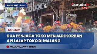 Toko Kelontong di Malang Terbakar, Satu Orang Tewas