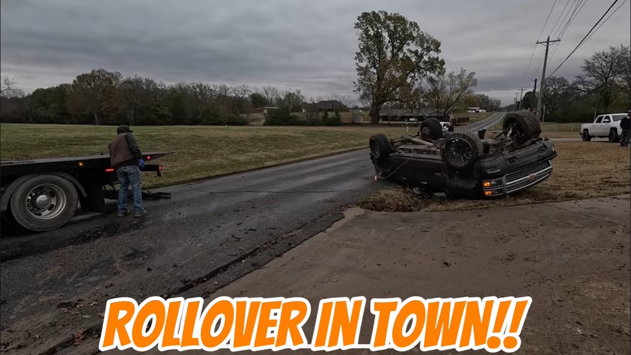 TWO RECOVERIES IN 1 VIDEO! PETE UPDATES! RECOVERED A STUCK TRASH TRUCK AND A ROLLOVER! #yankumropes 