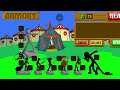 I try to beat insane mode in stickwar legacy with only the basic skin