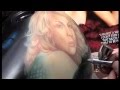 Airbrushed Medusa Portrait Harley Tank : Part 3