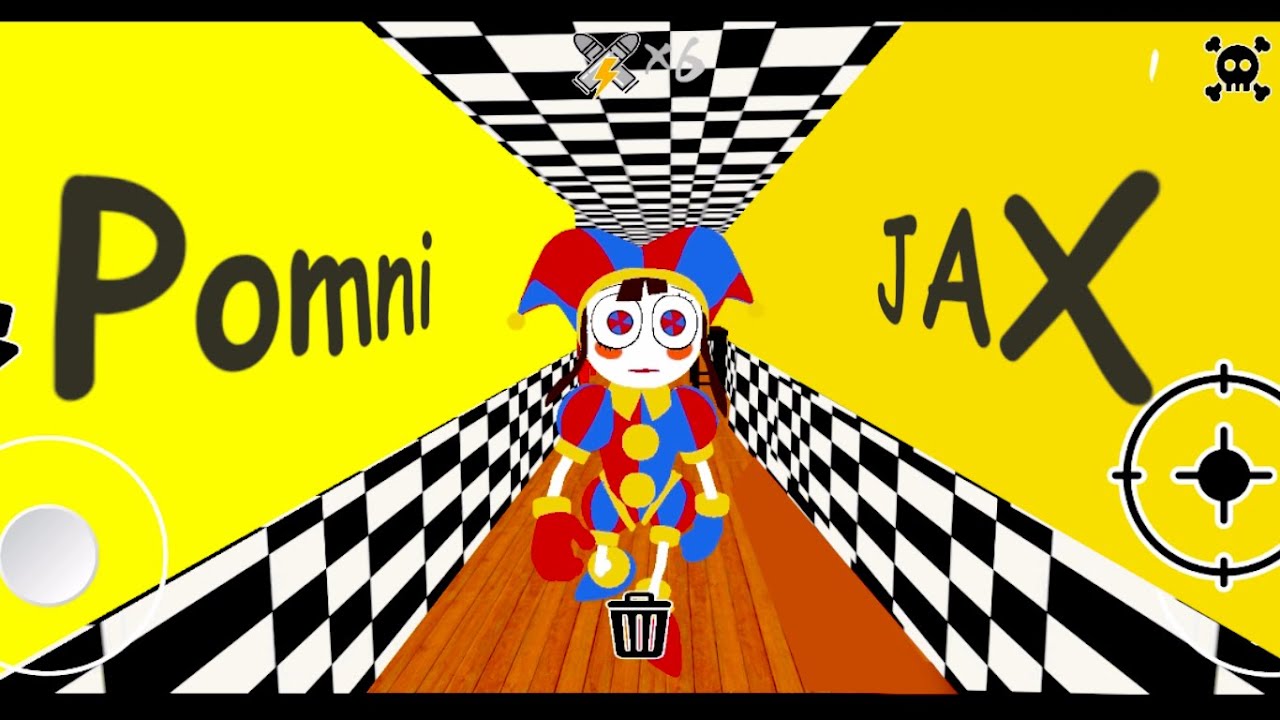 (Granny Digital Circus?) POMNI and JAX escape from the house of horror