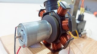 Free energy generator 220v .Practical invention - how to do it//New generator experiments