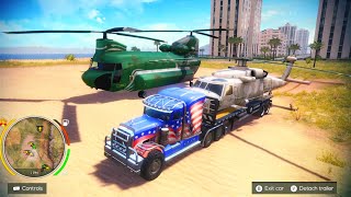 Maximus Loads Army Heli Automatically On Trailer | Off The Road Unleashed Nintendo Switch Gameplay