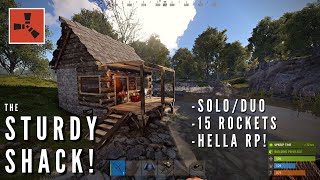 The Sturdy Shack! - Strong, Solo / Duo, RP Rust base.