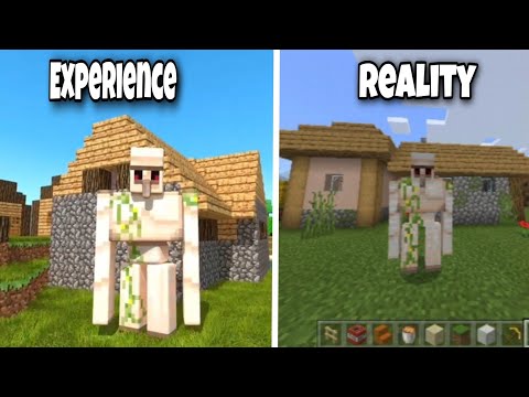 REALISTIC MINECRAFT | Experience Vs Reality#113