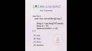 What is the output? #shorts #java #coding #programming #developer #backenddeveloper