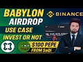 BABY Airdrop ka Sach! Trusted Hai Ya Risky? Use Case, Rewards & Advice