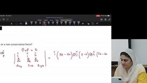 Chap 9.3 EXAMPLE - Is the given force conservative or a non-conservative?