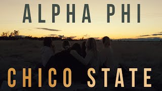 Alpha Phi Chico State 2019 Recruitment