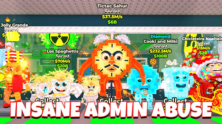 HOW I STOLE INSANE BRAINROTS during ADMIN ABUSE... 🔥 (Steal A Brainrot)
