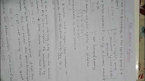 NSOU PGMT 1(A) QUESTION BANK SOLUTION//ABSTRACT ALGEBRA