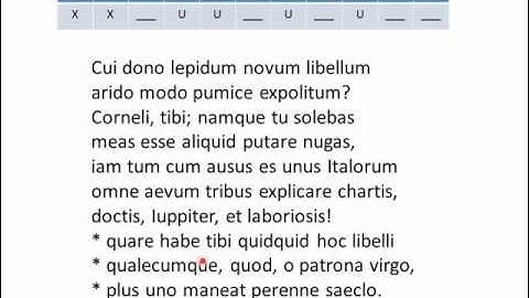 Catullus Hendecasyllabic Meter Lecture 05 of 05