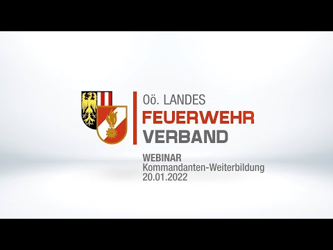 Webinar Kommandanten-Weiterbildung, 20.01.2022