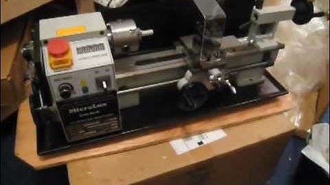 MicroMark 7x14" Deluxe Mini-Lathe overview and tutorial