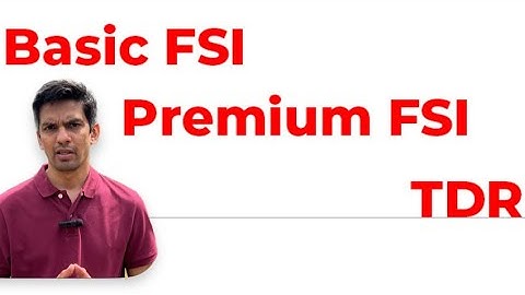 Detail FSI calculations(एफएसआय कैलकुलेशन)Breakup of Basic FSI, Premium FSI & TDR,Pune Municipal Corp