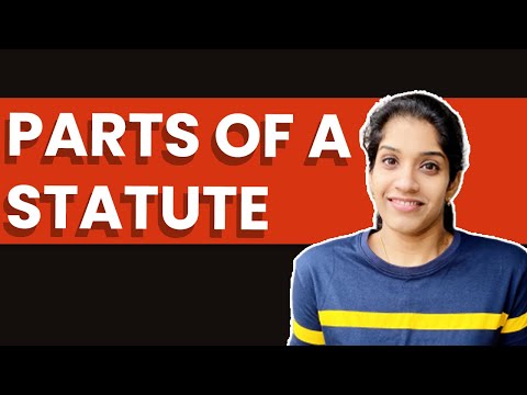 Video: Maken statuten deel uit van de statuten?