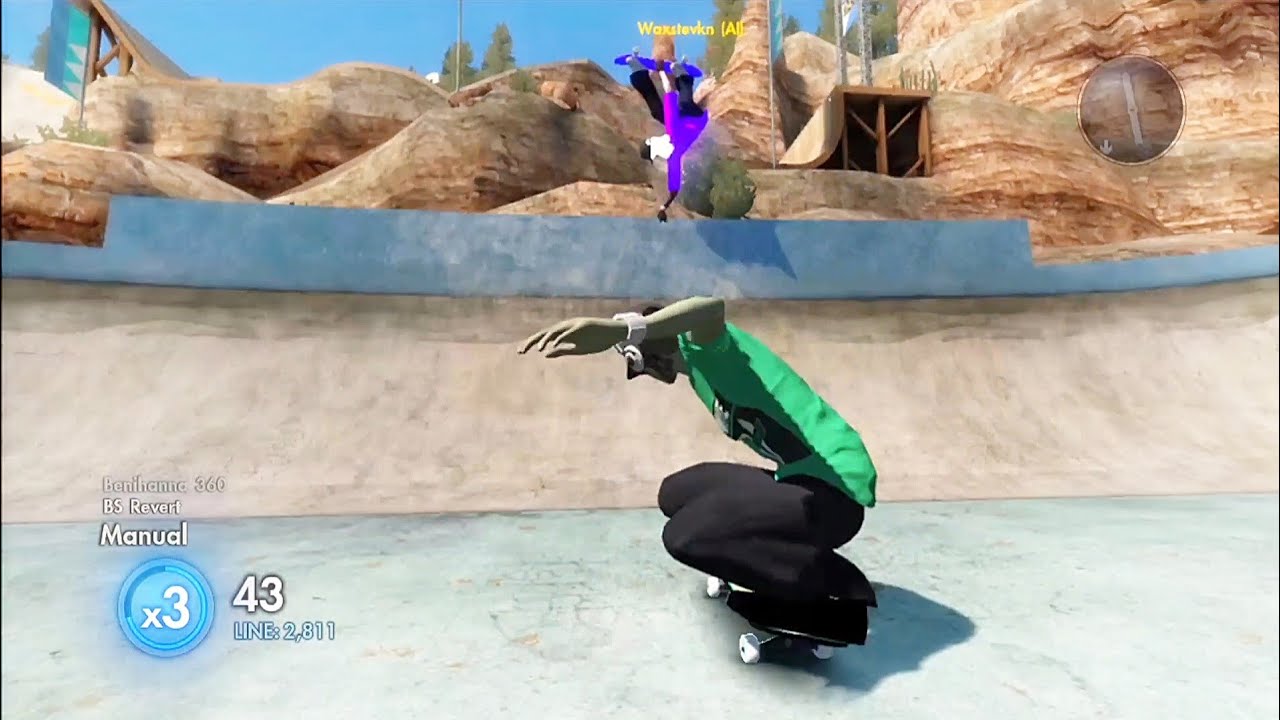 10 Mega-park Mini-ramp Transition Clips ( Skate 3)
