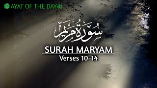 Surat Maryam (19: Mary) - Ayat: 10-14| Ibrahim Kishidan | ابراهيم كيشيدان            سورة آل عمران |