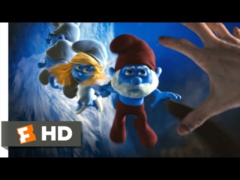 The Smurfs (2011) - Through the Blue Portal Scene (2/10) | Movieclips