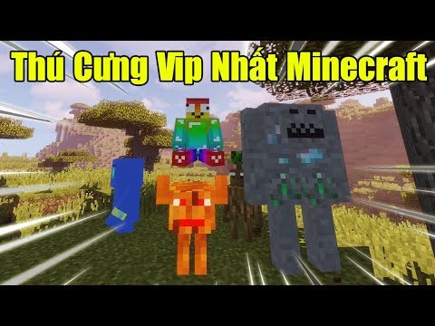 NẾU NOOB SỞ HỮU THÚ CƯNG VIP NHẤT MINECRAFT ** THÚ CƯNG BÁ ĐẠO CỦA NOOB