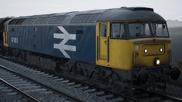 Burn Naze Branch | Class 47 | Blackpool Branches | Train Sim World 4