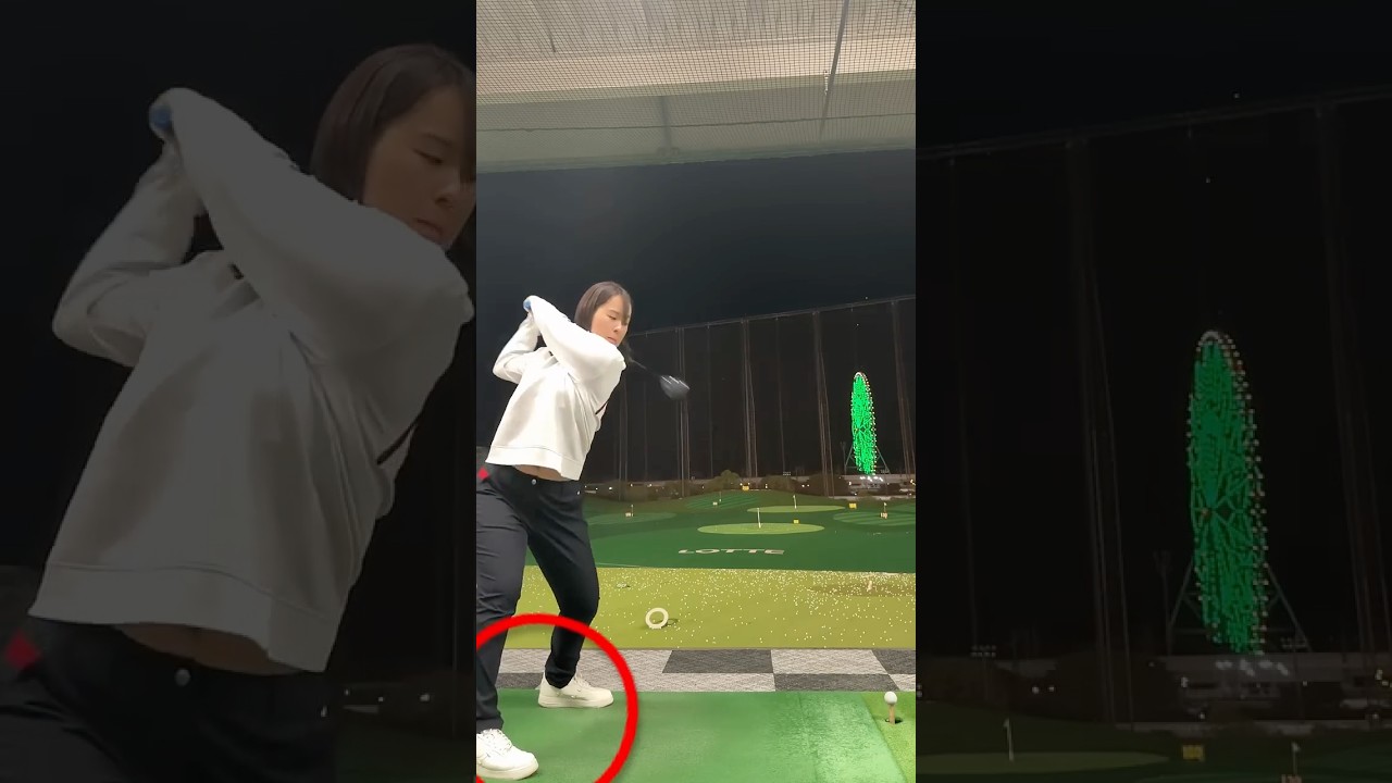 【衝撃】最長飛距離342ヤード！元女子ドラコン世界チャンピオン！飛距離を伸ばすスイングの方法！　スライス防止　ヘッドスピードアップゴルフレッスン　#short #shorts #shortsvideo