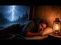 Arthur Sleeping Inside a Remote Camping Tent During a Heavy Rain | Thunderstorm ASMR - RDR2