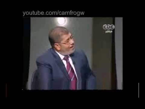 محمد مرسى يمدح احمد الزند ونادى القضاة