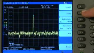 How to Measure Transmitter Frequency & Power | N9344C N9343C N9342C HSA | Keysight Technologies