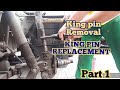 King Pin replacement part1/king pin removal isuzu elf truck