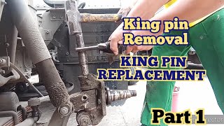 King Pin replacement part1/king pin removal isuzu elf truck