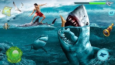 Hungry Shark Attack - Wild Shark Attack 3D - #shark